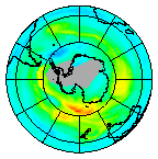 Ozone Field of 21 May 2013