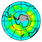 Ozone Field of 23 May 2013