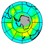 Ozone Field of 25 May 2013
