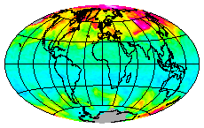 Ozone Field of 27 May 2013