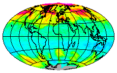 Ozone Field of 31 May 2013