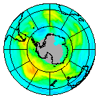 Ozone Field of 31 May 2013