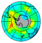 Ozone Field of 03 June 2013