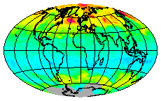 Ozone Field of 13 June 2013