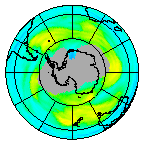 Ozone Field of 14 June 2013