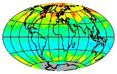 Ozone Field of 15 June 2013