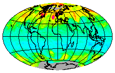 Ozone Field of 16 June 2013