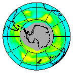 Ozone Field of 16 June 2013