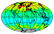 Ozone Field of 18 June 2013