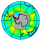 Ozone Field of 18 June 2013