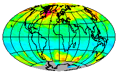 Ozone Field of 22 June 2013