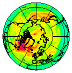 Ozone Field of 22 June 2013