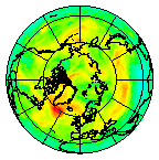 Ozone Field of 05 July 2013
