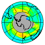 Ozone Field of 08 July 2013