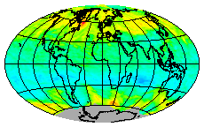 Ozone Field of 09 July 2013