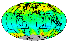Ozone Field of 10 July 2013
