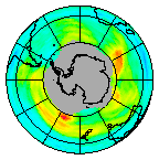 Ozone Field of 10 July 2013