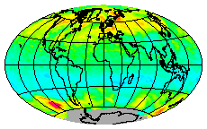 Ozone Field of 13 July 2013