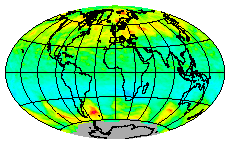 Ozone Field of 15 July 2013