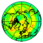 Ozone Field of 17 July 2013