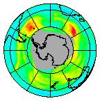 Ozone Field of 17 July 2013