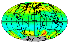 Ozone Field of 18 July 2013