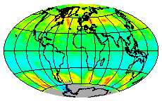 Ozone Field of 20 July 2013