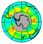 Ozone Field of 20 July 2013