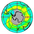 Ozone Field of 21 July 2013