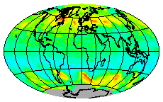 Ozone Field of 22 July 2013