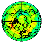 Ozone Field of 23 July 2013