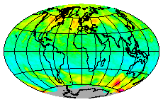 Ozone Field of 25 July 2013
