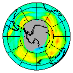Ozone Field of 29 July 2013