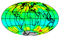 Ozone Field of 31 July 2013