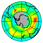Ozone Field of 02 August 2013