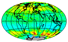 Ozone Field of 04 August 2013