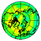 Ozone Field of 04 August 2013
