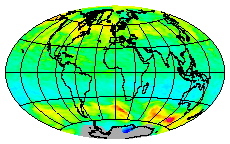 Ozone Field of 05 August 2013