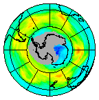 Ozone Field of 07 August 2013