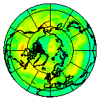 Ozone Field of 08 August 2013