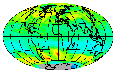 Ozone Field of 09 August 2013