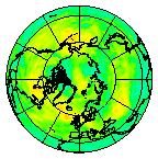 Ozone Field of 10 August 2013