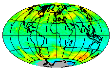 Ozone Field of 11 August 2013