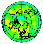 Ozone Field of 16 August 2013