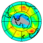 Ozone Field of 16 August 2013