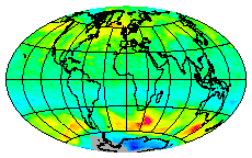 Ozone Field of 18 August 2013