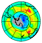 Ozone Field of 18 August 2013