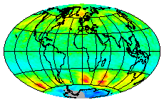 Ozone Field of 20 August 2013