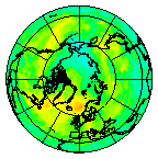 Ozone Field of 20 August 2013
