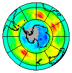 Ozone Field of 20 August 2013